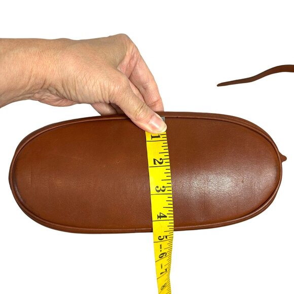 Vintage Coach FLETCHER BAG Shoulder Tan Messenger Flap 4150 COSTA RICA - Picture 15 of 16